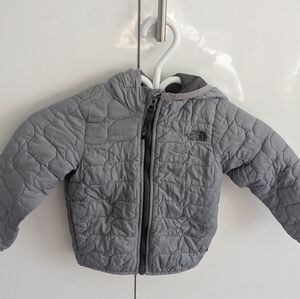 The North Face Dark Gray Quilted Jacket Toddler 3T